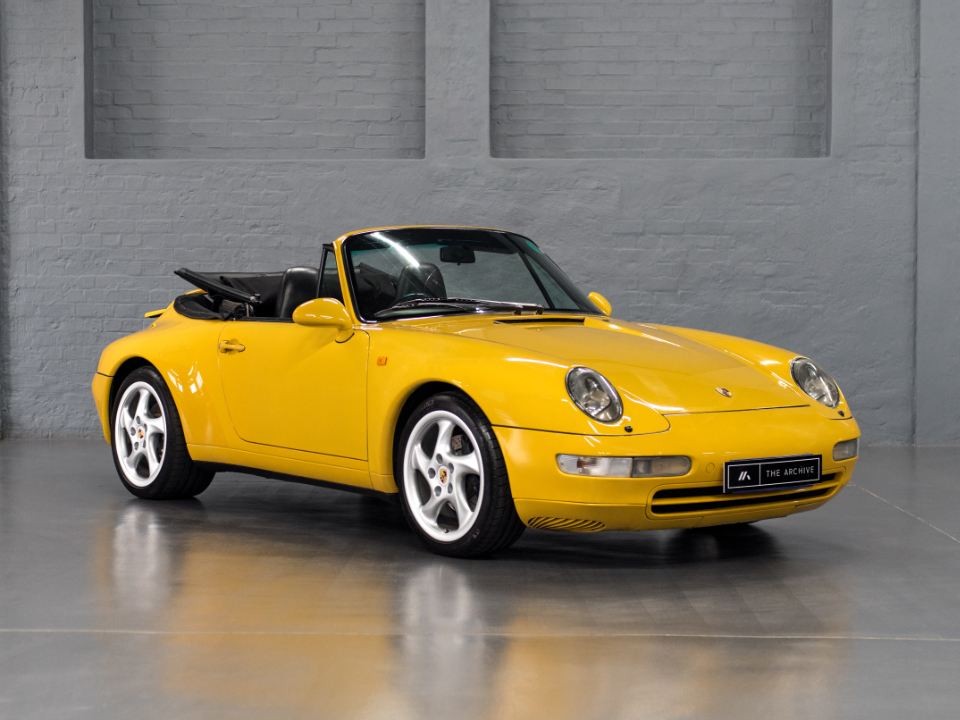 1994 Porsche 993 Carrera 2 Cabriolet